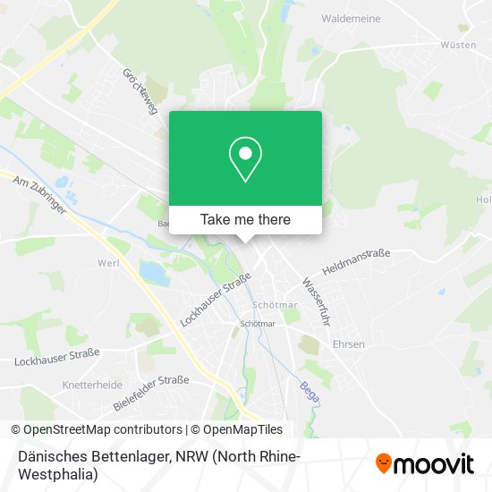 Dänisches Bettenlager map
