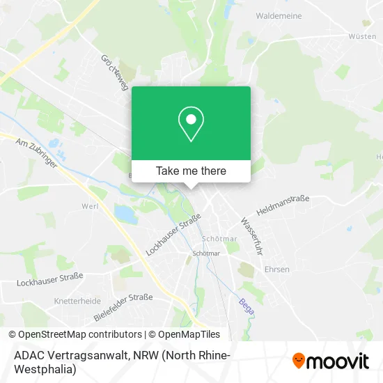Карта ADAC Vertragsanwalt