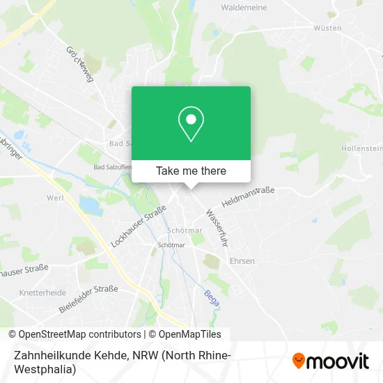 Zahnheilkunde Kehde map