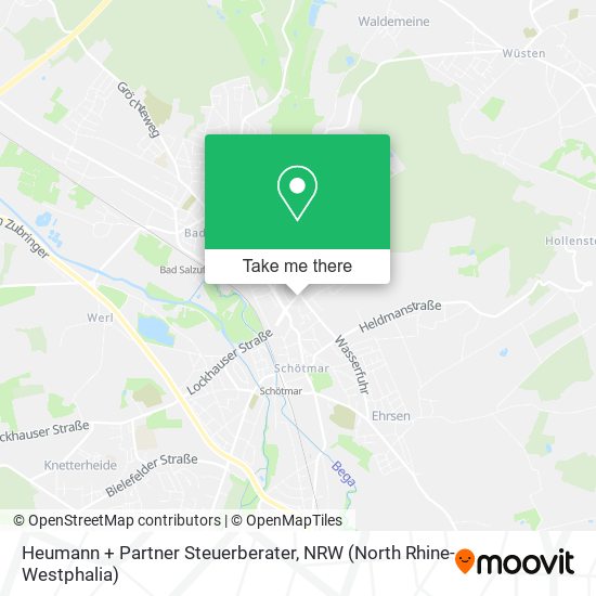 Heumann + Partner Steuerberater map