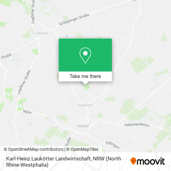 Карта Karl-Heinz Laukötter Landwirtschaft