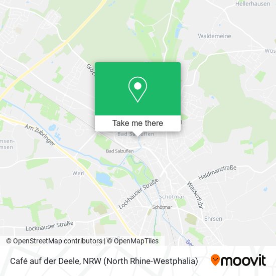 Café auf der Deele map