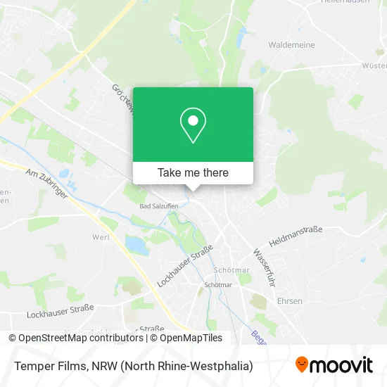 Карта Temper Films