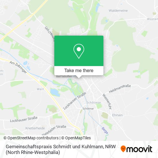 Gemeinschaftspraxis Schmidt und Kuhlmann map