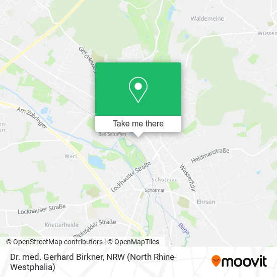 Dr. med. Gerhard Birkner map