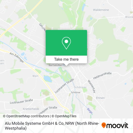 Alu Mobile Systeme GmbH & Co map