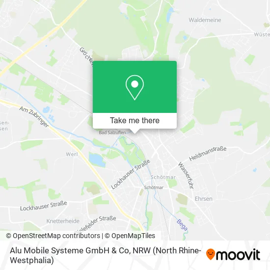 Карта Alu Mobile Systeme GmbH & Co