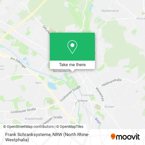 Карта Frank Schranksysteme