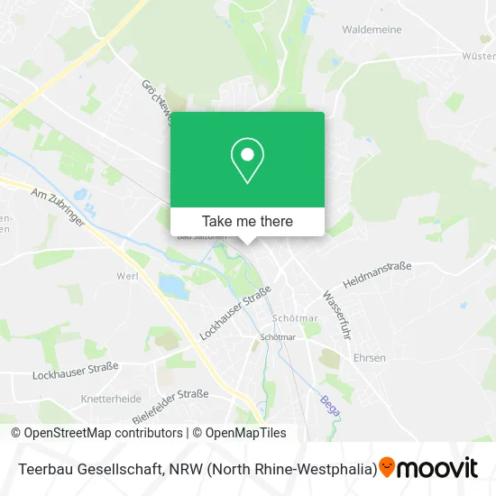 Teerbau Gesellschaft map