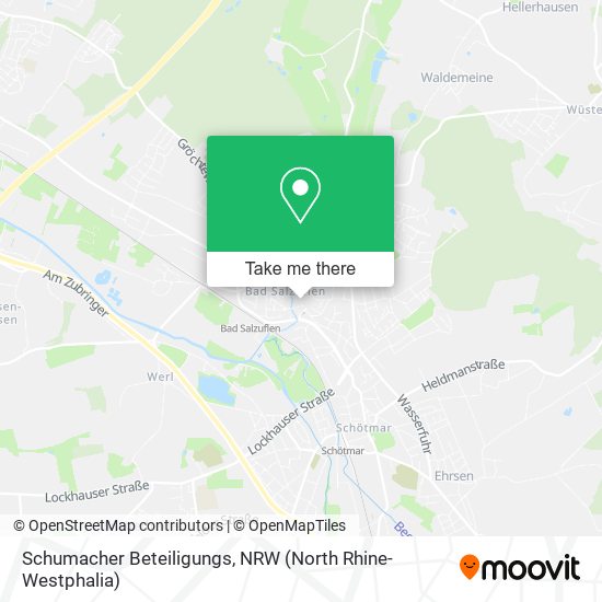 Schumacher Beteiligungs map
