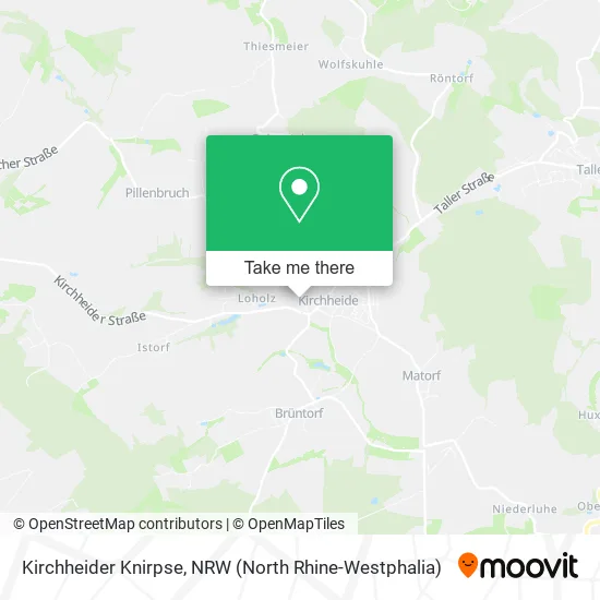 Карта Kirchheider Knirpse