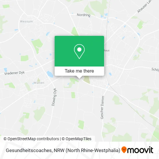 Карта Gesundheitscoaches