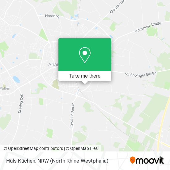 Hüls Küchen map