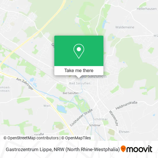 Карта Gastrozentrum Lippe