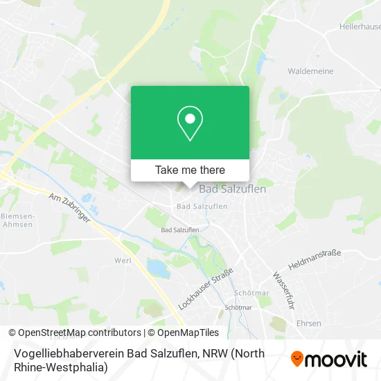 Карта Vogelliebhaberverein Bad Salzuflen