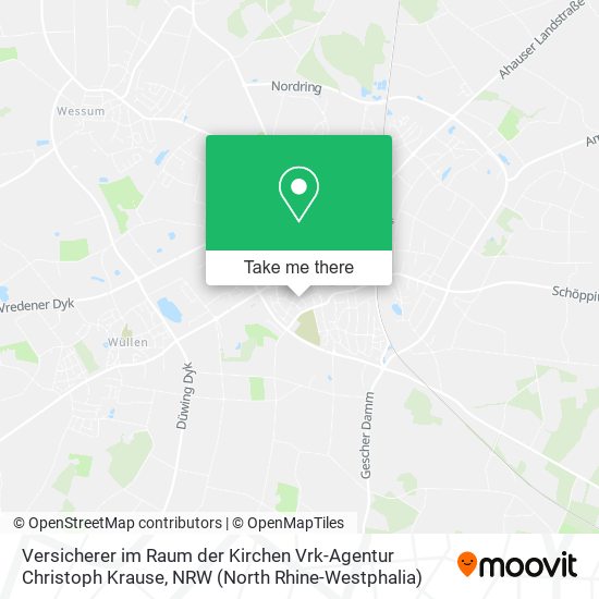 Versicherer im Raum der Kirchen Vrk-Agentur Christoph Krause map