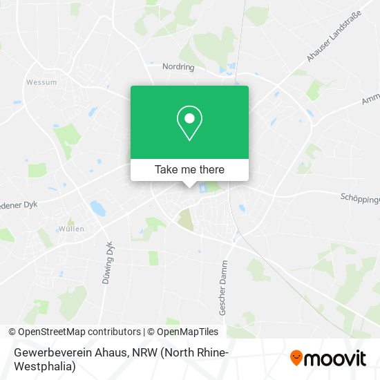 Gewerbeverein Ahaus map
