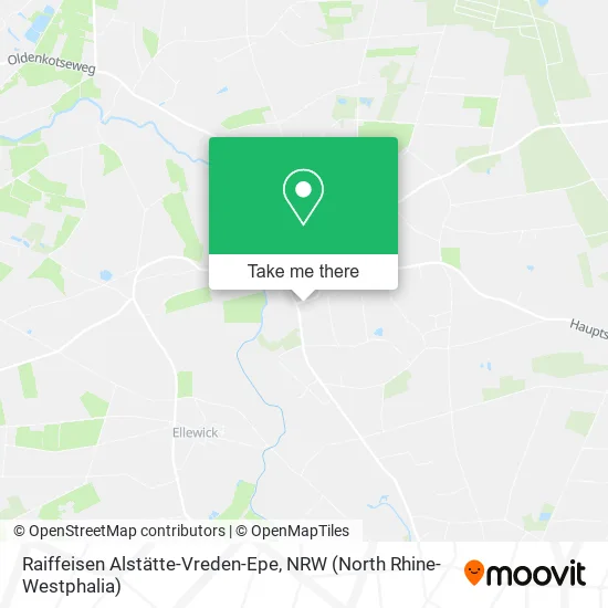 Карта Raiffeisen Alstätte-Vreden-Epe