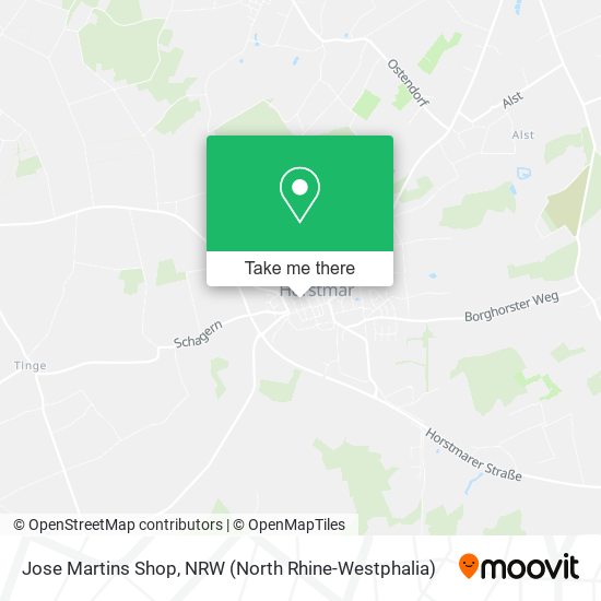 Jose Martins Shop map