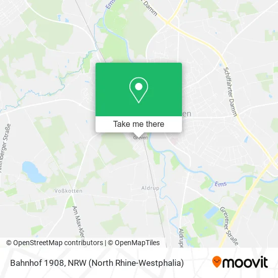 Карта Bahnhof 1908