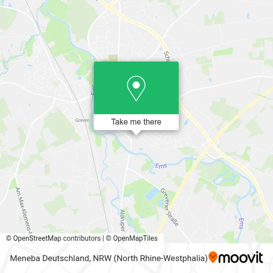 Meneba Deutschland map