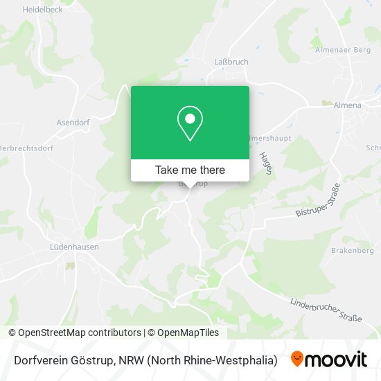 Dorfverein Göstrup map