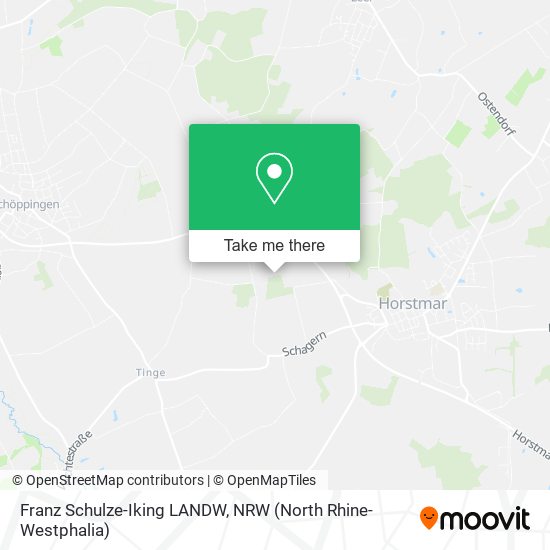 Franz Schulze-Iking LANDW map