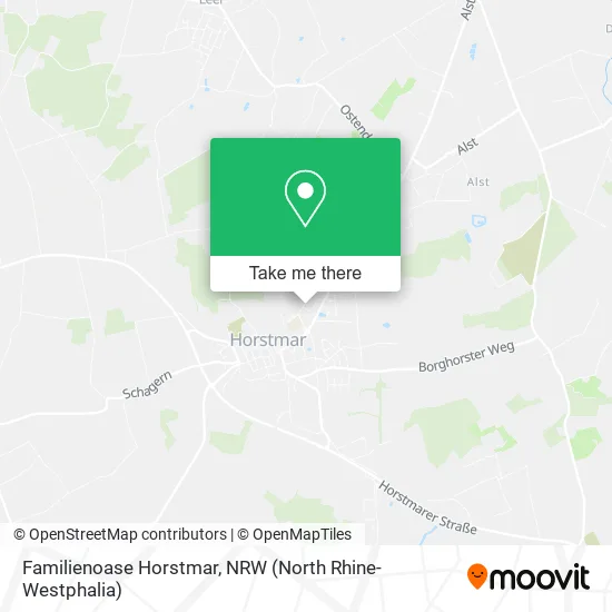 Карта Familienoase Horstmar