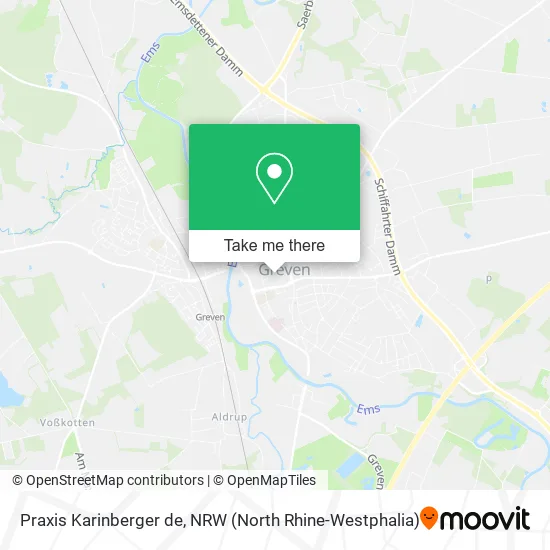 Praxis Karinberger de map