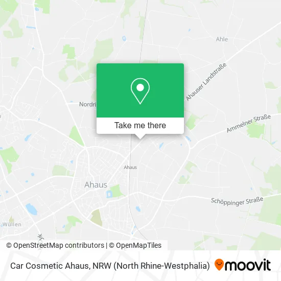 Карта Car Cosmetic Ahaus