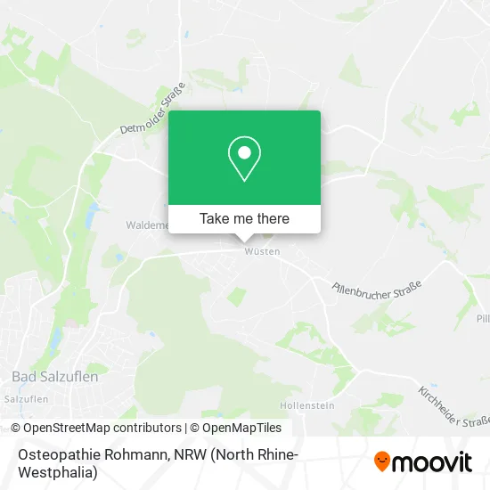 Карта Osteopathie Rohmann