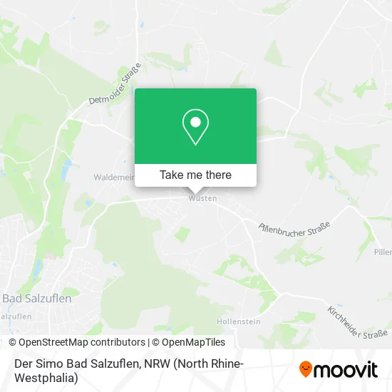 Карта Der Simo Bad Salzuflen