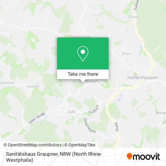 Карта Sanitätshaus Graupner