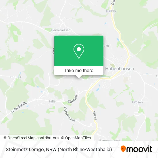 Карта Steinmetz Lemgo