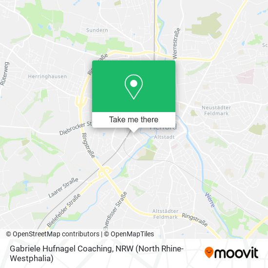 Gabriele Hufnagel Coaching map