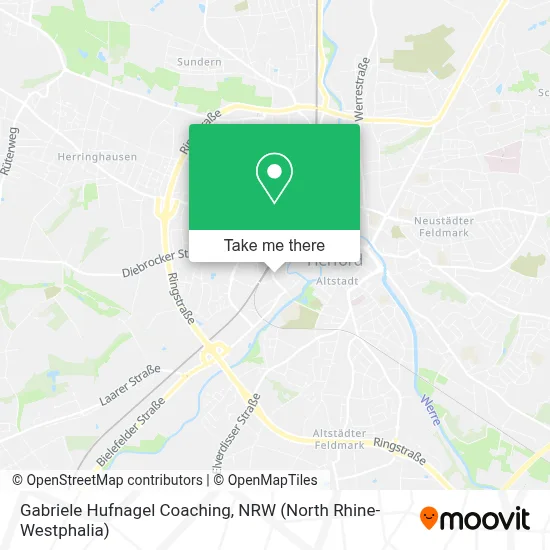 Gabriele Hufnagel Coaching map
