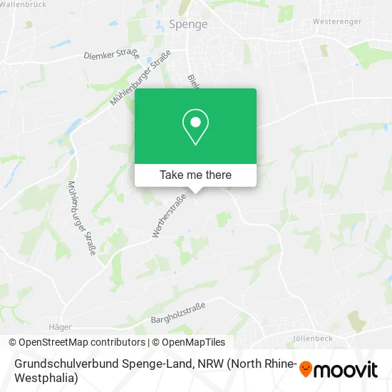 Карта Grundschulverbund Spenge-Land