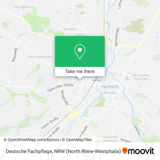 Deutsche Fachpflege map