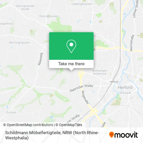 Карта Schildmann Möbelfertigteile