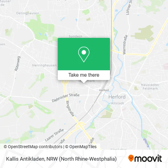 Kallis Antikladen map