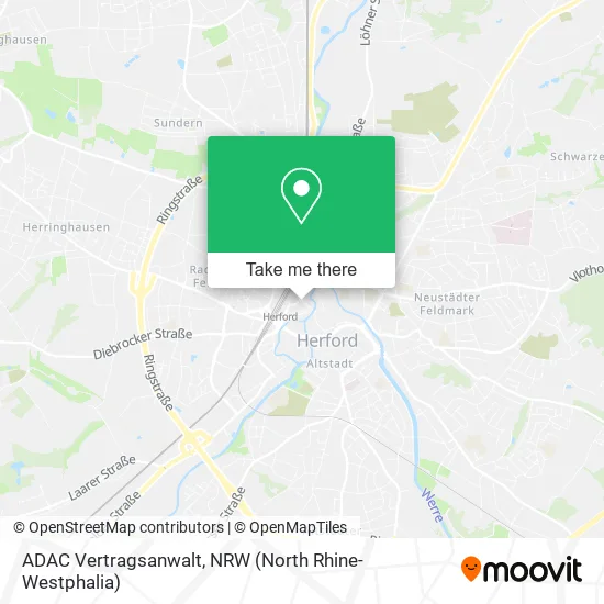 Карта ADAC Vertragsanwalt