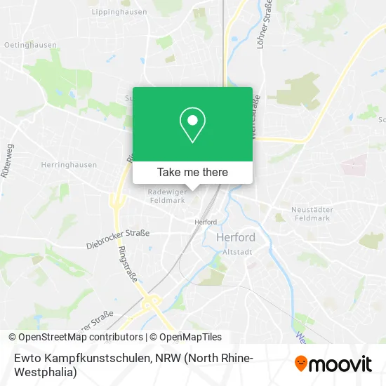 Карта Ewto Kampfkunstschulen