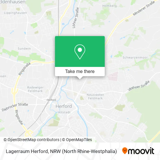 Карта Lagerraum Herford