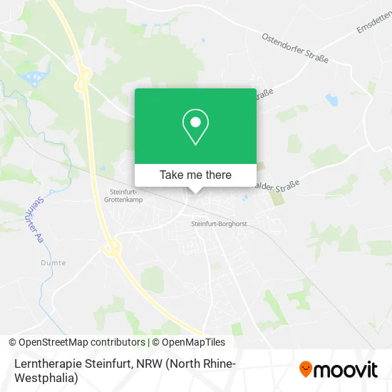 Карта Lerntherapie Steinfurt