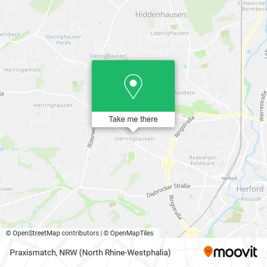 Карта Praxismatch