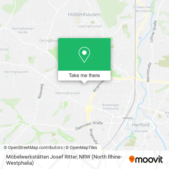 Карта Möbelwerkstätten Josef Ritter