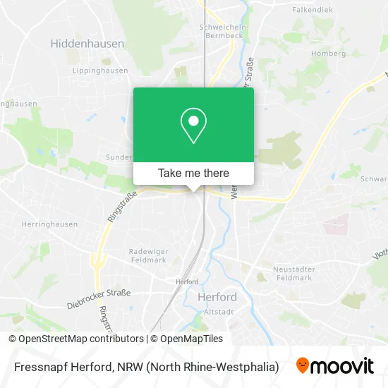 Карта Fressnapf Herford