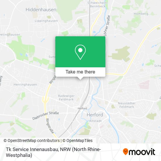 Tk Service Innenausbau map