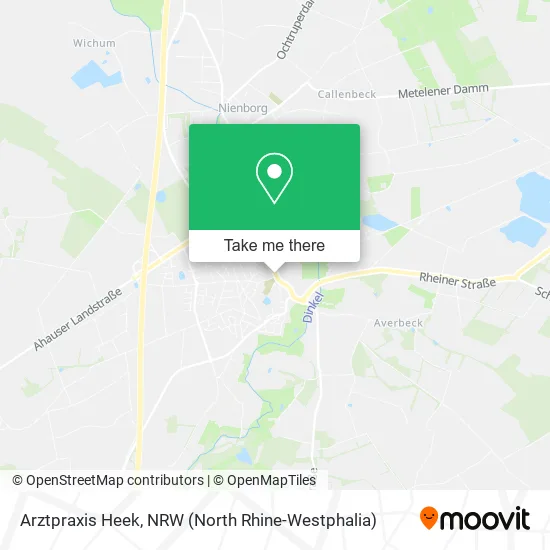 Карта Arztpraxis Heek