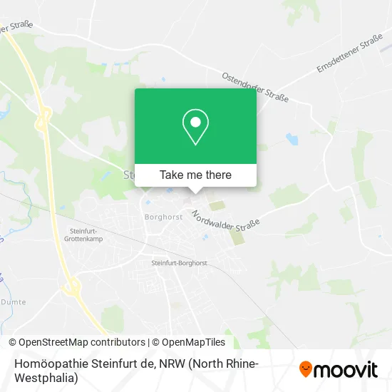 Homöopathie Steinfurt de map